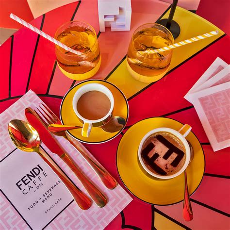 fendi caffe menu|Fendi design district.